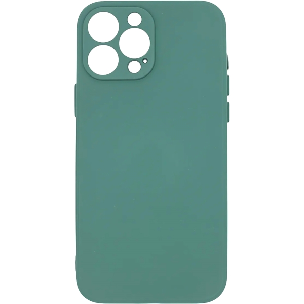 фото Чехол для apple iphone 13 pro max liquid silicone dark green (pcls-0071-ng) pero