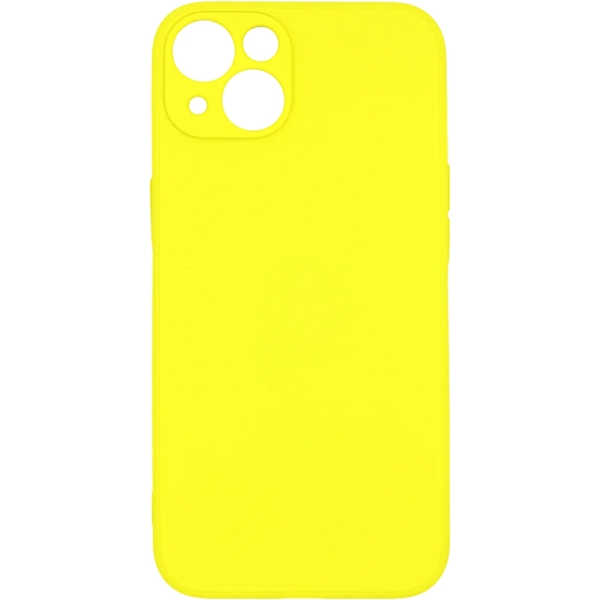 фото Чехол для apple iphone 13 liquid silicone yellow (pcls-0069-yw) pero