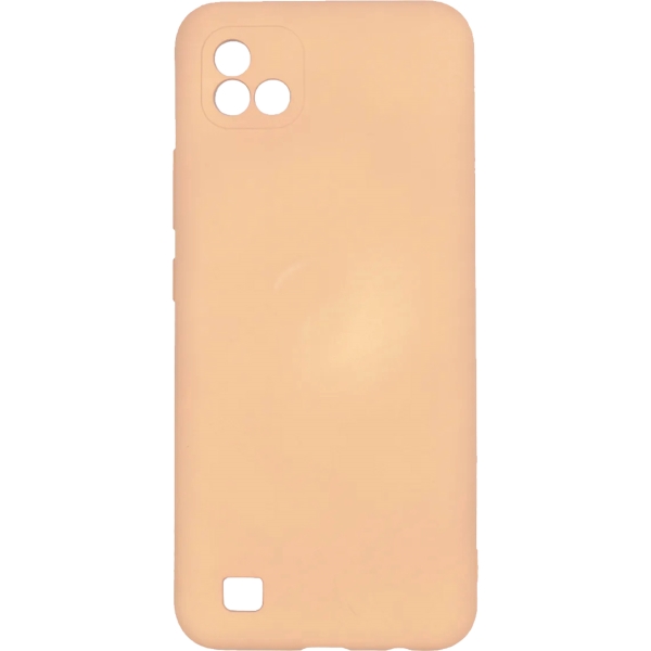 фото Чехол для realme c20/c11 (2021) liquid silicone light pink (pcls-0087-pk) pero