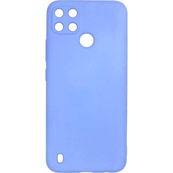 фото Чехол для realme c21y liquid silicone light blue (pcls-0086-lb) pero