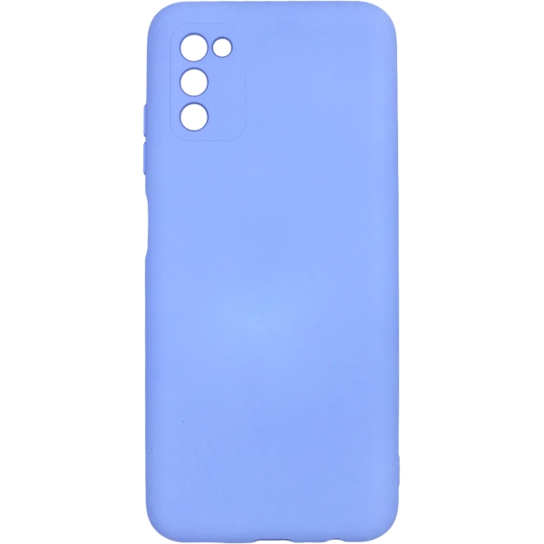 фото Чехол для samsung galaxy a03s liquid silicone light blue (pcls-0072-lb) pero