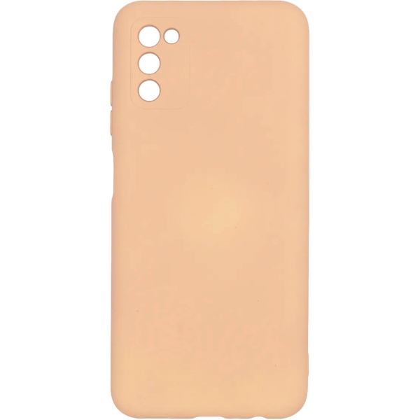 фото Чехол для samsung galaxy a03s liquid silicone light pink (pcls-0072-pk) pero