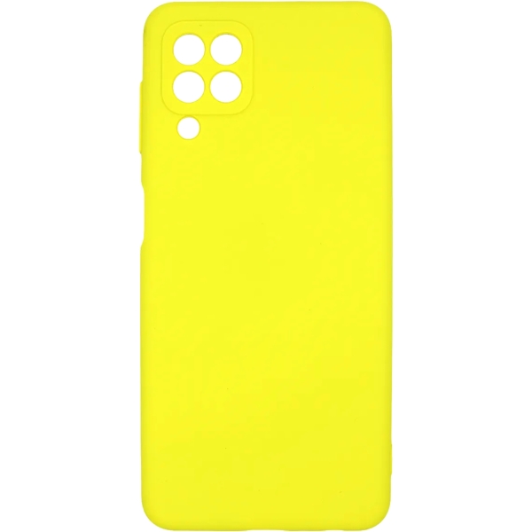 фото Чехол для samsung galaxy a22 liquid silicone yellow (pcls-0074-yw) pero