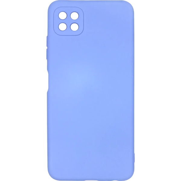 фото Чехол для samsung galaxy a22s liquid silicone light blue (pcls-0075-lb) pero