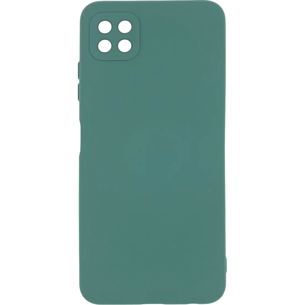 фото Чехол для samsung galaxy a22s liquid silicone dark green (pcls-0075-ng) pero