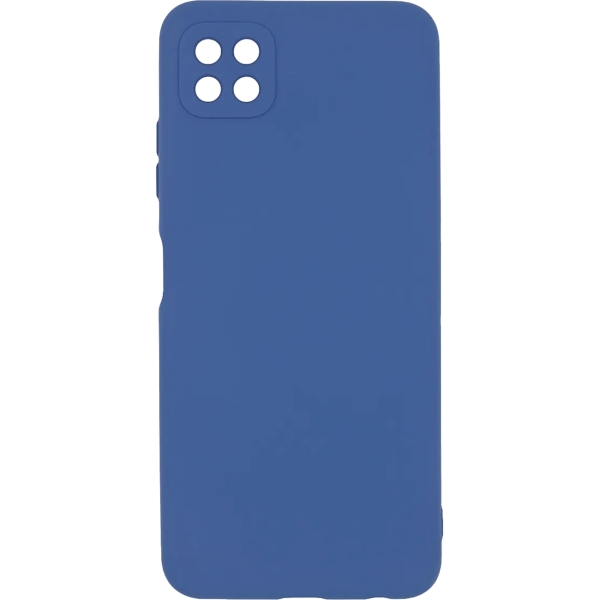 фото Чехол для samsung galaxy m32 liquid silicone blue (pcls-0076-bl) pero