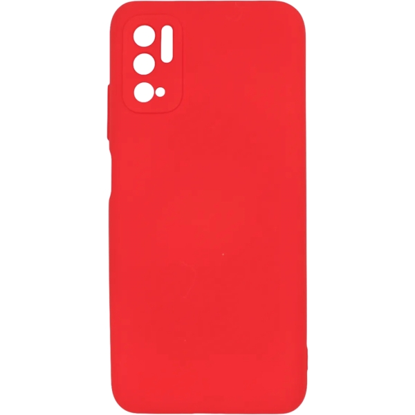 фото Чехол для xiaomi poco m3 pro liquid silicone red (pcls-0083-rd) pero