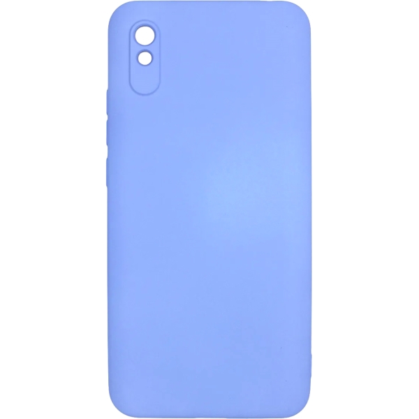 фото Чехол для xiaomi redmi 9a liquid silicone light blue (pcls-0077-lb) pero