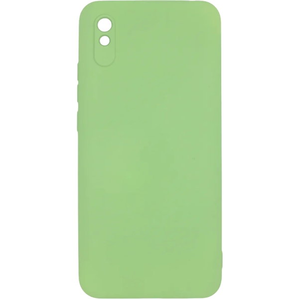 фото Чехол для xiaomi redmi 9a liquid silicone green (pcls-0077-gn) pero