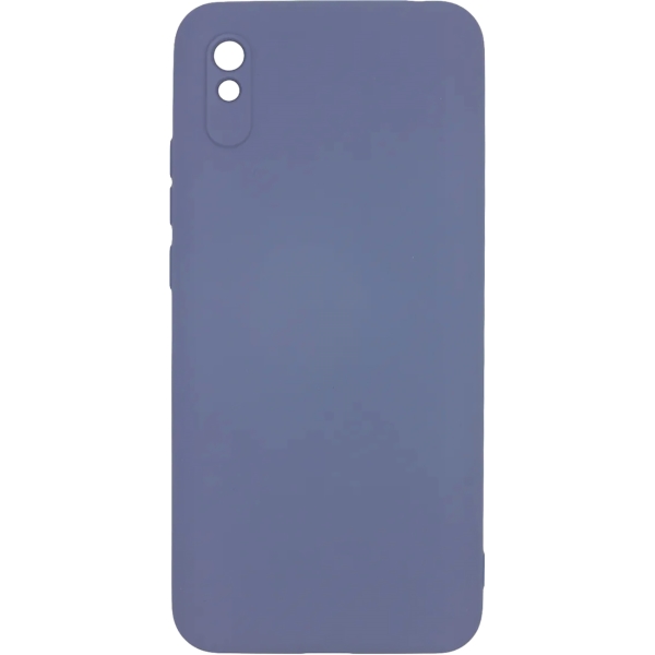 фото Чехол для xiaomi redmi 9a liquid silicone grey (pcls-0077-gr) pero