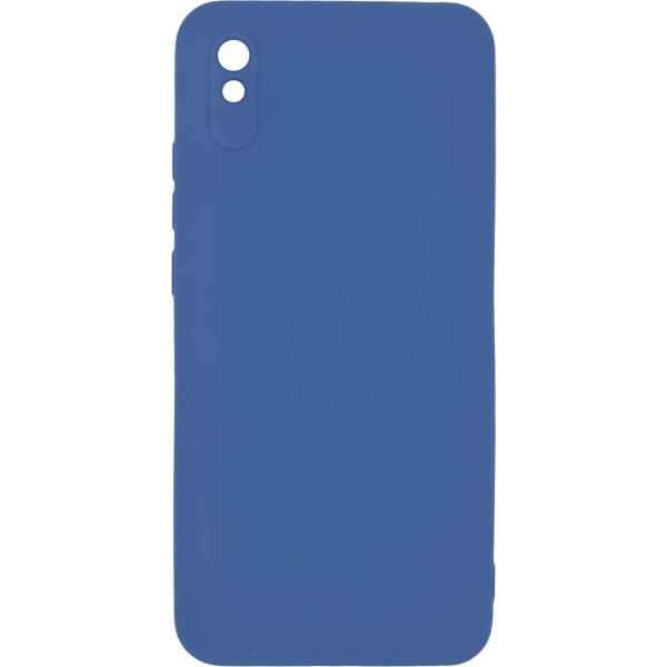 фото Чехол для xiaomi redmi 9a liquid silicone blue (pcls-0077-bl) pero