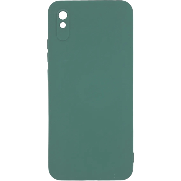 фото Чехол для xiaomi redmi 9a liquid silicone dark green (pcls-0077-ng) pero