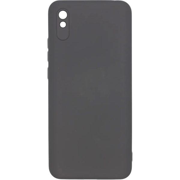 фото Чехол для xiaomi redmi 9a liquid silicone black (pcls-0077-bk) pero