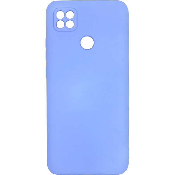 фото Чехол для xiaomi redmi 9c liquid silicone light blue (pcls-0078-lb) pero