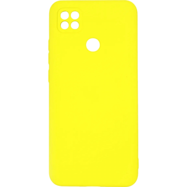 фото Чехол для xiaomi redmi 9c liquid silicone yellow (pcls-0078-yw) pero