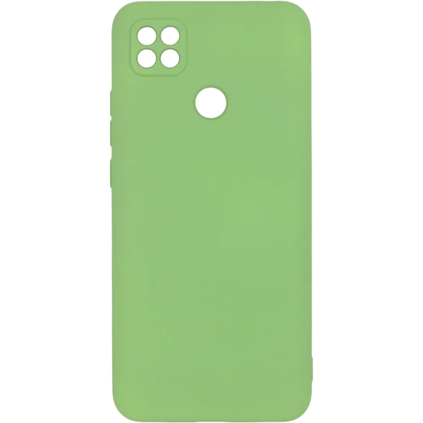 фото Чехол для xiaomi redmi 9c liquid silicone green (pcls-0078-gn) pero