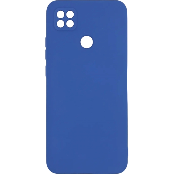 фото Чехол для xiaomi redmi 9c liquid silicone blue (pcls-0078-bl) pero