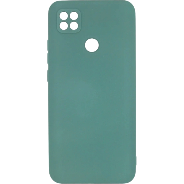 фото Чехол для xiaomi redmi 9c liquid silicone dark green (pcls-0078-ng) pero