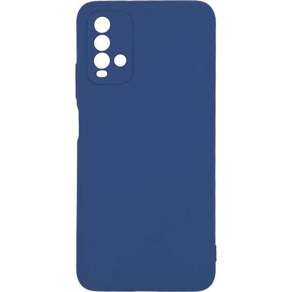 фото Чехол для xiaomi redmi 9t liquid silicone blue (pcls-0081-bl) pero