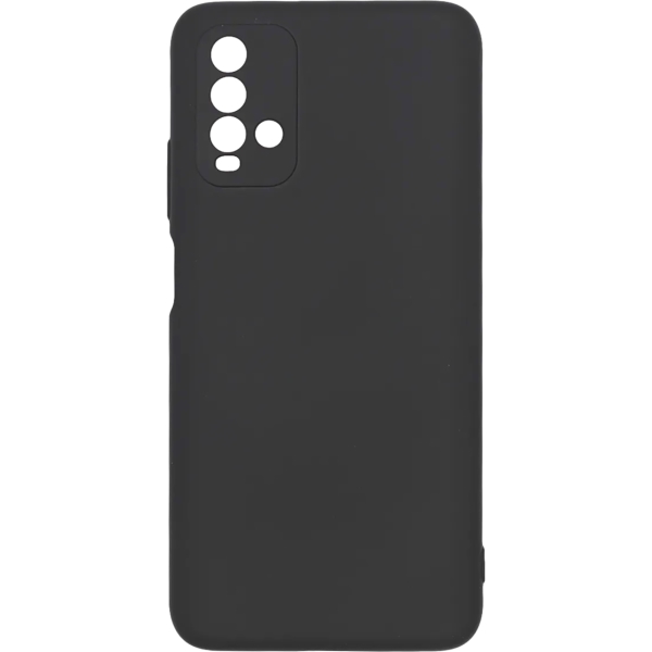 фото Чехол для xiaomi redmi 9t liquid silicone black (pcls-0081-bk) pero