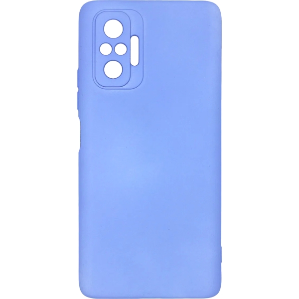 фото Чехол для xiaomi redmi note 10 pro liquid silicone light blue (pcls-0084-lb) pero