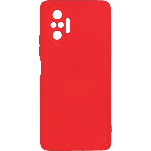 фото Чехол для xiaomi redmi note 10 pro liquid silicone red (pcls-0084-rd) pero