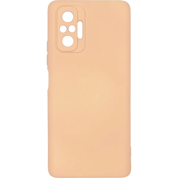 фото Чехол для xiaomi redmi note 10 pro liquid silicone light pink (pcls-0084-pk) pero