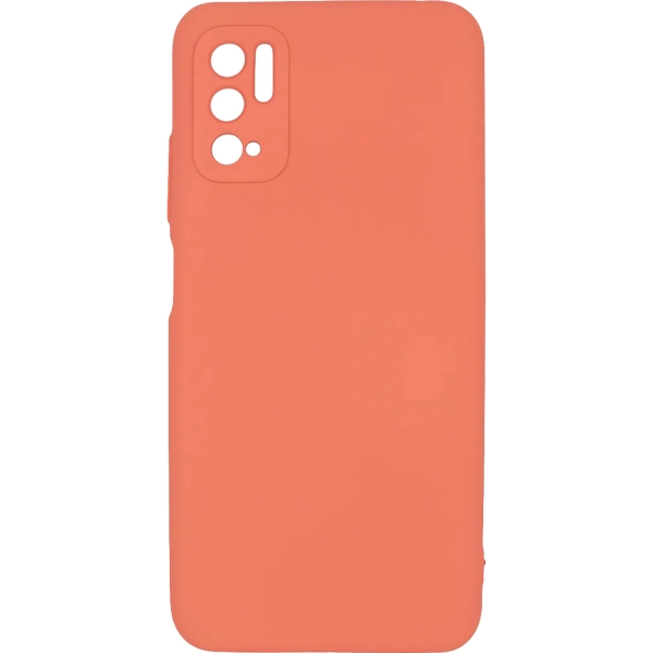 фото Чехол для xiaomi redmi note 10s liquid silicone orange (pcls-0085-or) pero