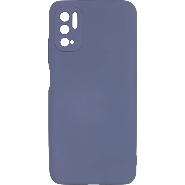 фото Чехол для xiaomi redmi note 10s liquid silicone grey (pcls-0085-gr) pero