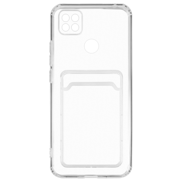 фото Чехол ibox crystal для xiaomi redmi 9c, с кардхолдером, прозрачный (ут000027274) red-line