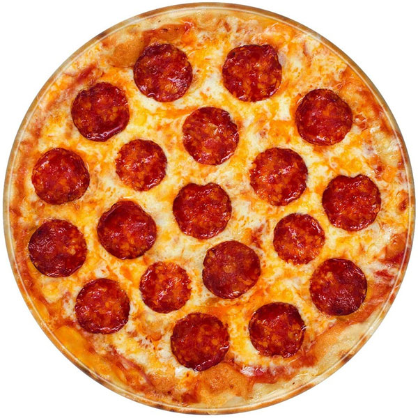 фото Покрывало "пицца", круг, 150 см (300963) funfur