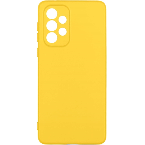 фото Чехол для samsung galaxy a33 (5g) yellow (scase-139) df