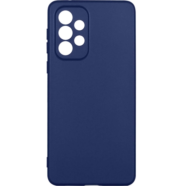 фото Чехол для samsung galaxy a73 (5g) blue (scase-140) df