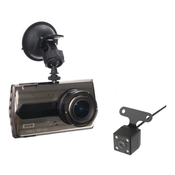 фото Автомобильный видеорегистратор 2 камеры, обзор 170 градусов (4736409) cartage