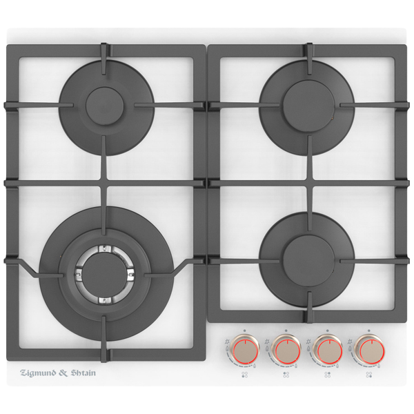 фото Газовая варочная панель mn 199.61 w zigmund-shtain