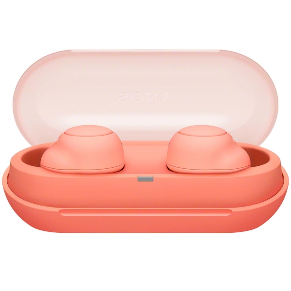 фото Беспроводные наушники wf-c500 orange sony
