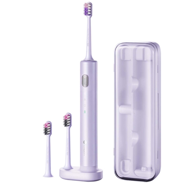 фото Электрическая зубная щетка sonic electric toothbrush by-v12 violet dr-bei