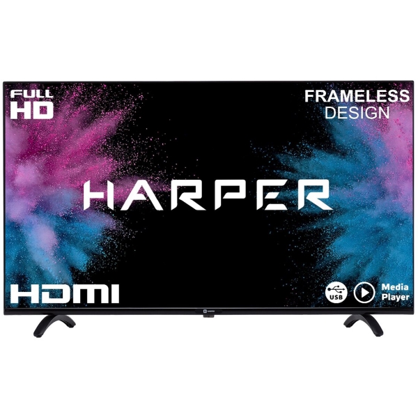 фото Led телевизор 40" 40f720t frameless new harper