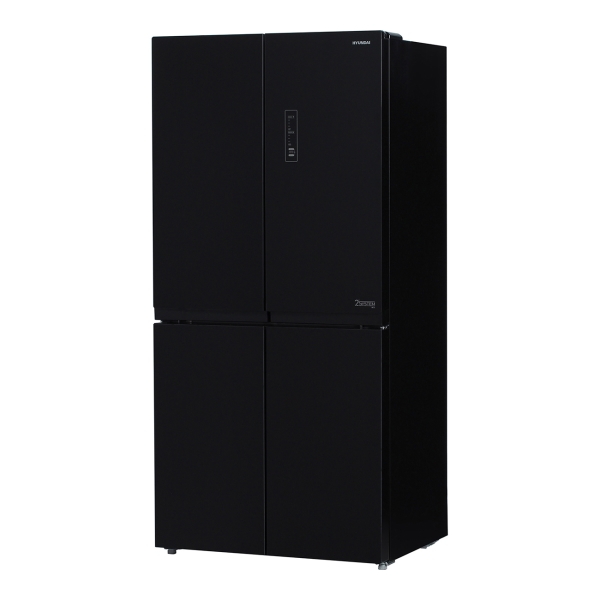 фото Холодильник cm5005f, черное стекло hyundai