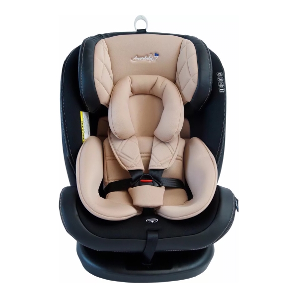 фото Автокресло st-3 isofix, бежевое amarobaby