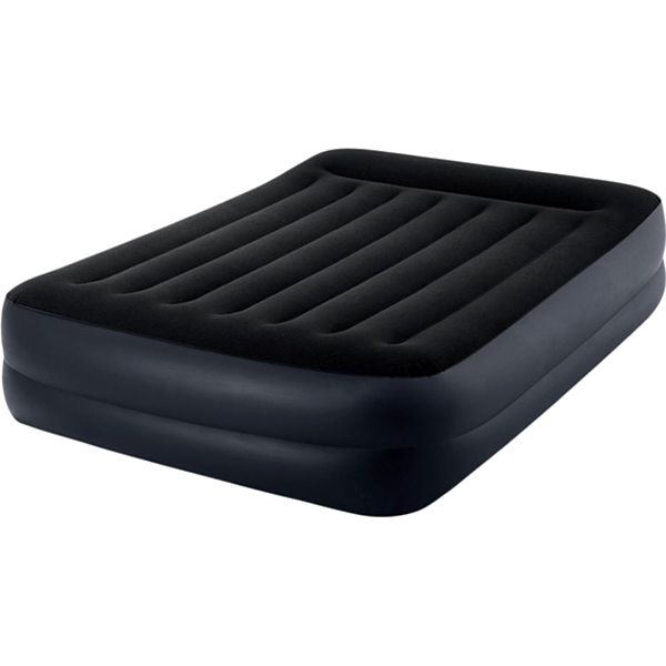 фото Надувная кровать pillow rest raised bed, 152х203х42 см (64124) intex