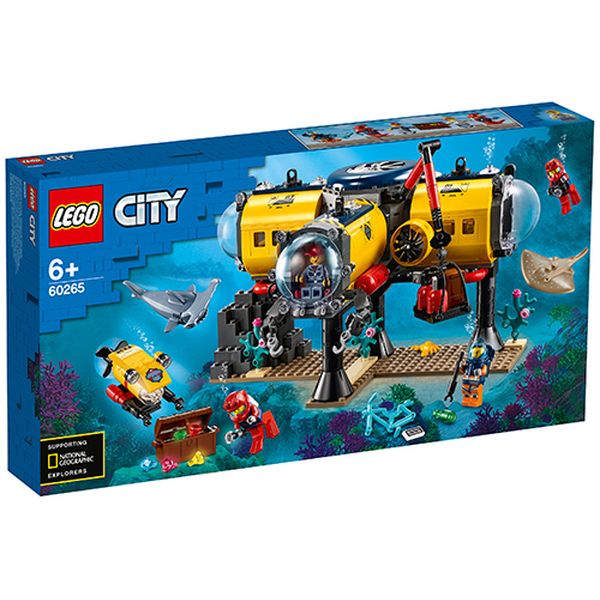 фото Конструктор city oceans: исследовательская база (60265 lego