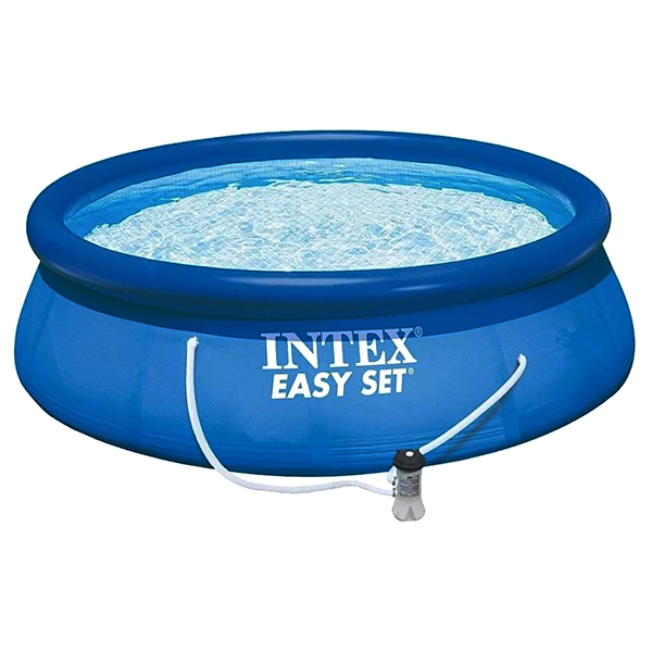 фото Надувной бассейн easy set, 457х84 см (28158) intex