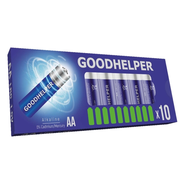 фото Батарейки lr6 (аа), 10 шт (b10lr6) goodhelper