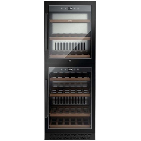 фото Винный шкаф winechef pro 126-2d black caso