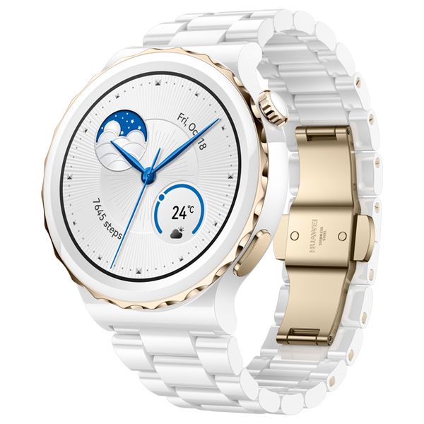 фото Смарт-часы gt 3 pro gold bezel/white ceramic (frg-b19) huawei