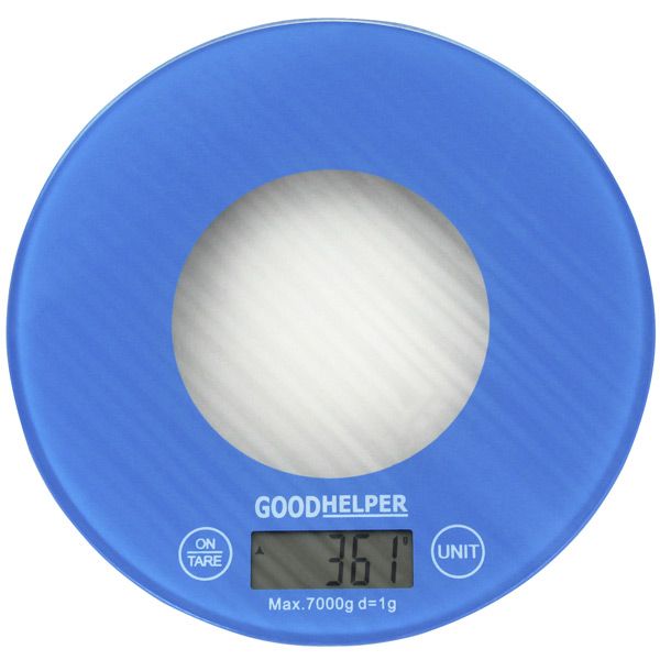 фото Кухонные весы ks-s03 blue goodhelper