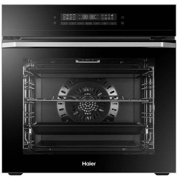 фото Электрический духовой шкаф hoq-p16an5gb black haier
