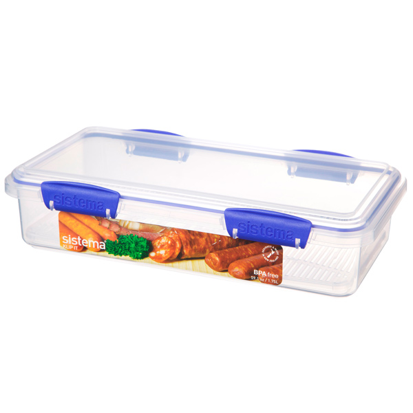 фото Набор контейнеров klip it 3 pack, 1 л blue (1613) sistema