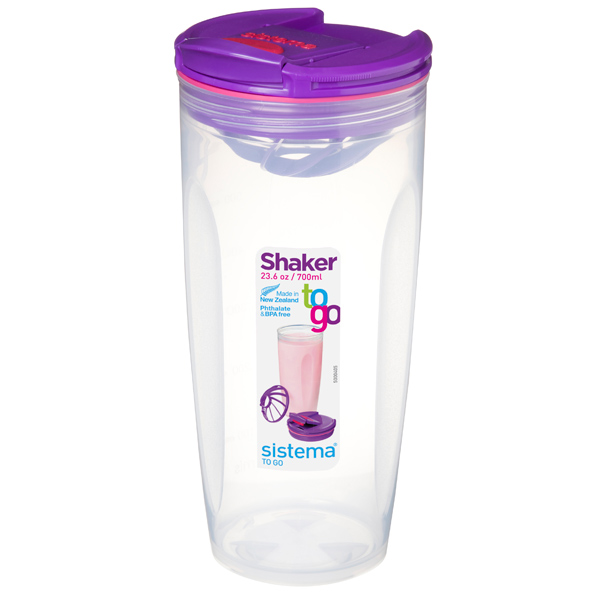 фото Шейкер to-go shaker, 700 мл violet (21378) sistema